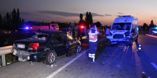 Kütahya'da katliam gibi kaza: Ölü ve yaralılar var