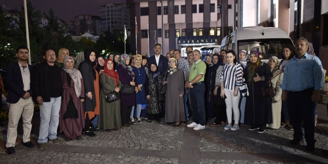 Mamak'tan Konya'ya giden İlk kafileyi Köse uğurladı