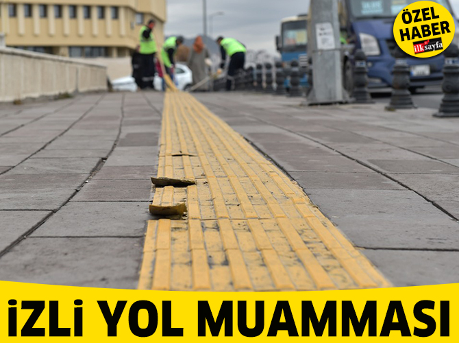 Ankara'da sarı engelli iz yolları ne zaman yeniden yapılacak?