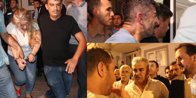 Bursa'da gerginlik: Milletvekili ve emniyet müdürü sakinleştirdi