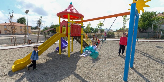 Altındağ'da eski köylere yeni parklar