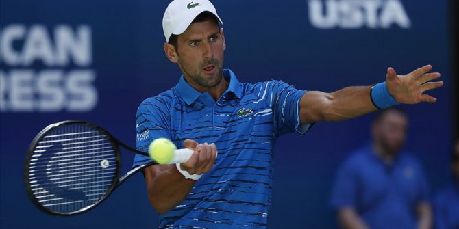 Son şampiyon Djokovic ABD Açık'ta ikinci turda