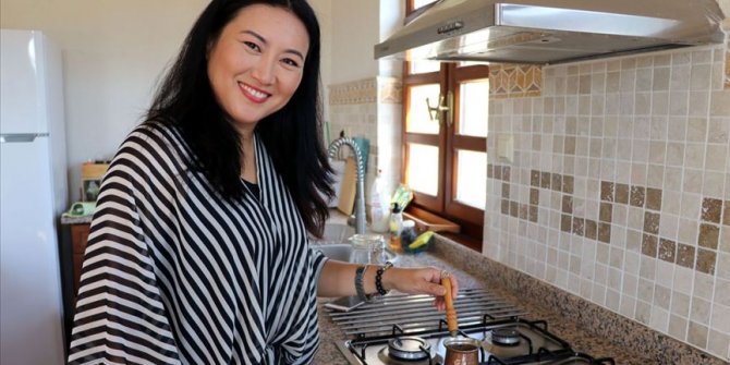 Taylandlı gelin mutluluğu Edirne'de buldu