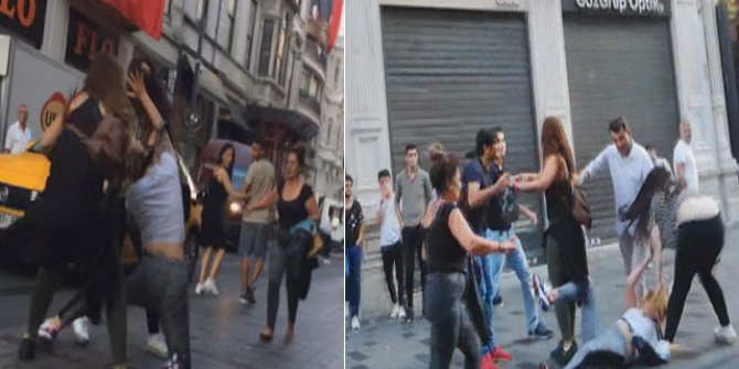 İstiklal Caddesi'nde 'meydan savaşı'