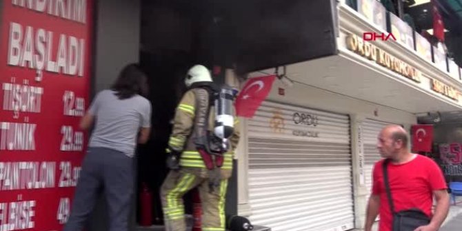 Avcılar’da yangın paniği