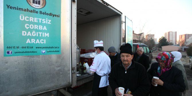 yenimahalle Belediyesi'nden yardımlar devam ediyor