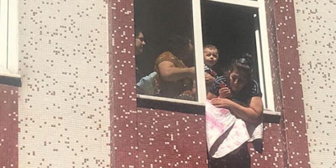 Şişli'de yangın: Mahsur kalanlar kurtarıldı