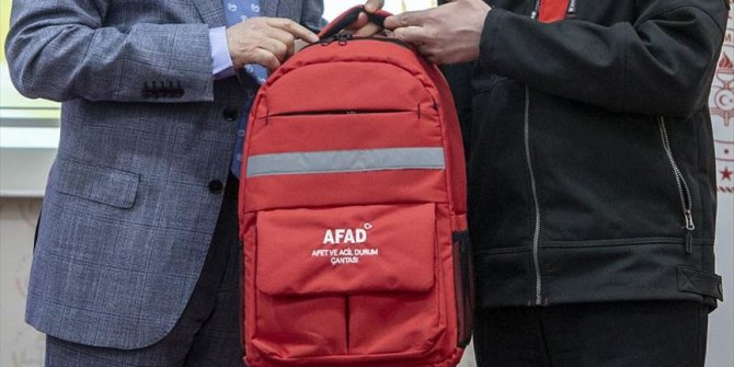 AFAD'dan 'afet çantası' hazırlama önerileri