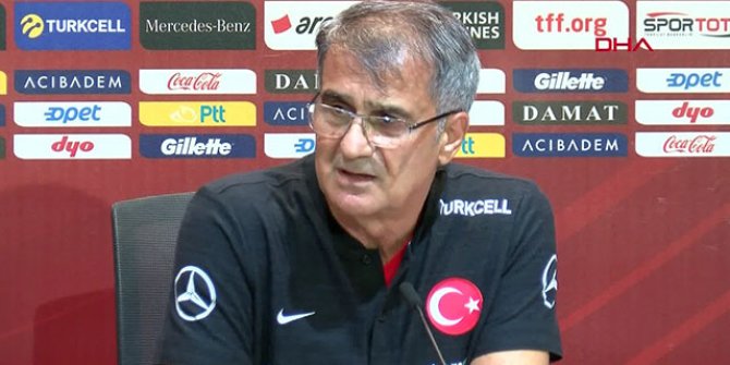 Şenol Güneş: Her maçı kazanmak istiyoruz