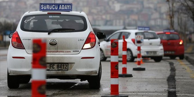Sürücü kurslarına 'kota' geldi