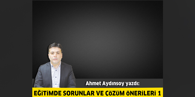 Eğitimde Sorunlar Ve Çözüm Önerileri 1