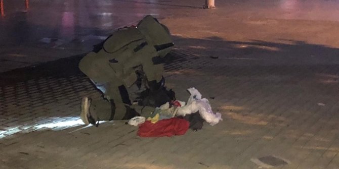 Kızılay'da şüpheli çanta alarmı