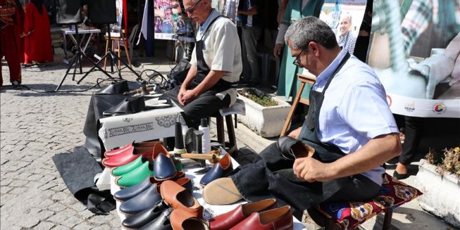 Kaybolmaya yüz tutan meslekler Safranbolu'da canlandırıldı