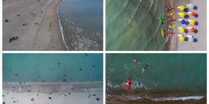 'Bozkırın plajları' deniz kıyılarını aratmıyor