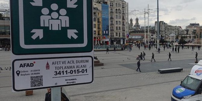 İstanbul'da toplanma alanları nereler?