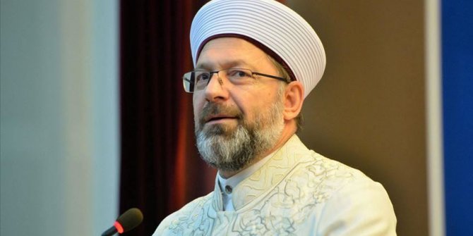 Diyanet İşleri Başkanı Erbaş: İmamlar cemaatle fidan dikecek