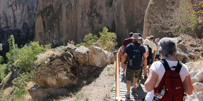Ihlara Vadisi'ne ziyaretçi akını