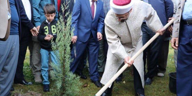 Diyanet'ten fidan dikme etkinliği