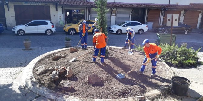 Altındağ Belediyesi kalede temizlik ve peyzaj çalışmaları yaptı