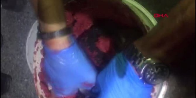 Salça bidonunda 1 kilo 290 gram uyuşturucu ele geçirildi