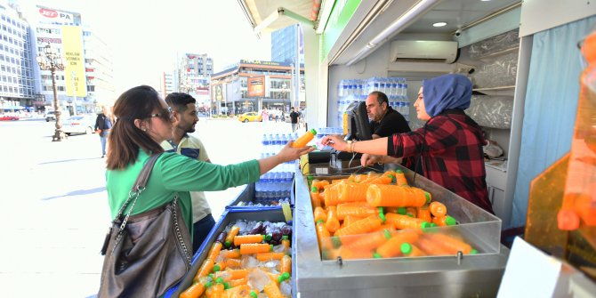 “BELKO Vitamin Büfeleri” Başkentlilere hizmet vermeye devam ediyor