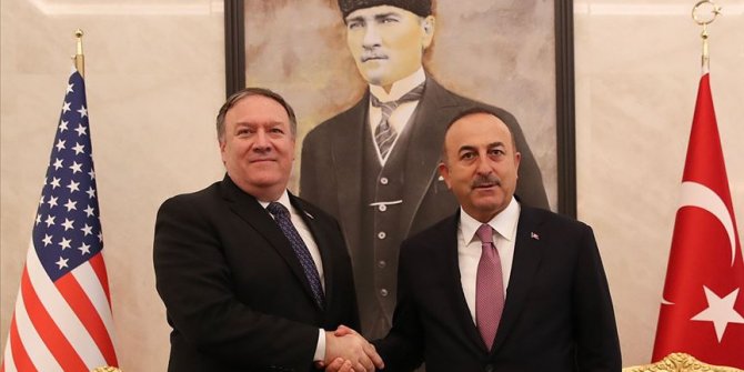Çavuşoğlu ile Pompeo görüştü
