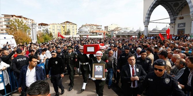 Şehitlerimizi uğurladık