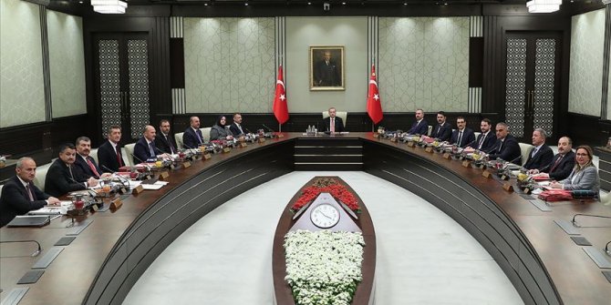 Cumhurbaşkanlığı Kabinesi toplandı