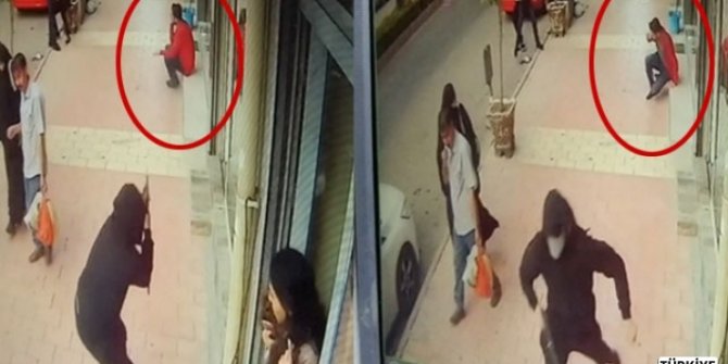 Sokak ortasında pompalı dehşet! Vurdu ve böyle kaçtı