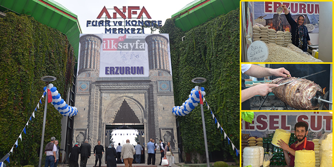 7. Erzurum Tanıtım Günleri ANFA Altınpark Expo Center’da kapılarını açtı