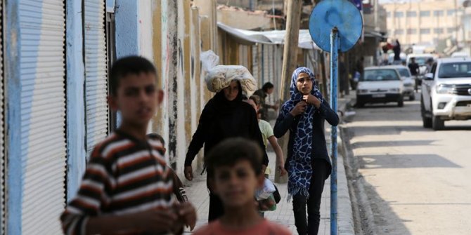 Tel Abyad'da terörün izleri hızla siliniyor