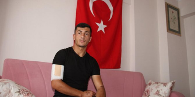 Barış Pınarı gazisi duygulandırdı
