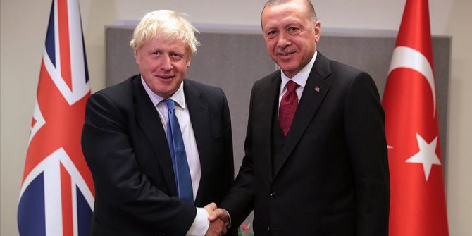 Erdoğan ile Johnson telefonda görüştü