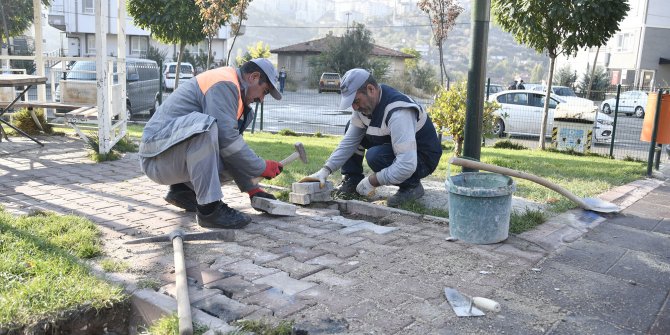 Mamak Belediyesi'nin Büyükkayaş Mahallesi'ni baştan başa temizledi