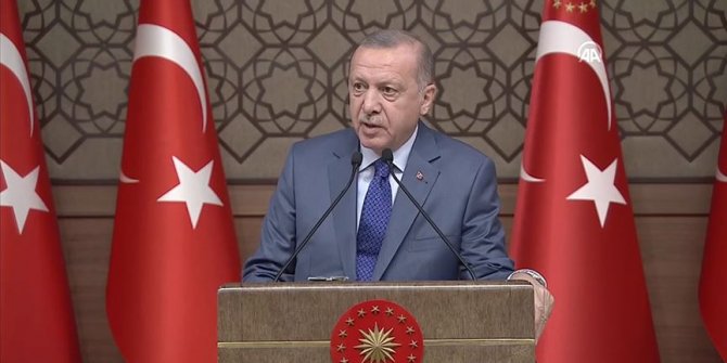 Erdoğan: Yedi düvele karşı dimdik ayakta duruyoruz
