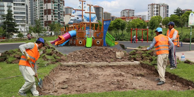 Altındağ Belediyesi ilçeye 20 yeni park kazandırıyor