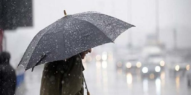 Meteorolojiden sağanak uyarısı
