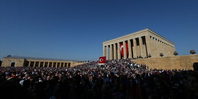 Anıtkabir'de Cumhuriyet coşkusu