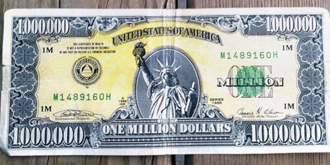 1 milyon dolarlık banknotla hesap açtırmaya çalışan kişi aranıyor
