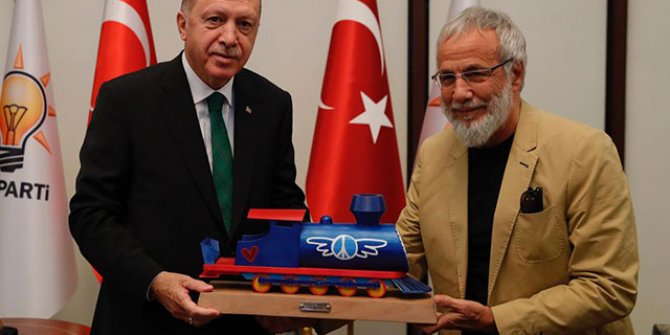 Erdoğan'a sürpriz hediye