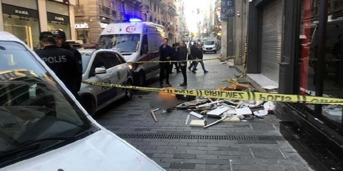 İstiklal'de feci ölüm