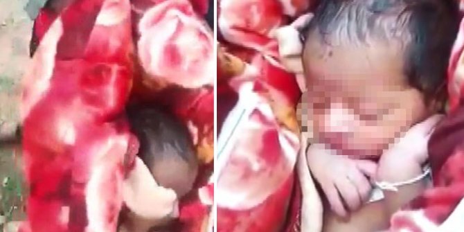 Kız bebeği canlı canlı gömmek isteyen dedeye suçüstü