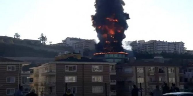 Ankara'da gökbilim merkezi'nde yangın çıktı