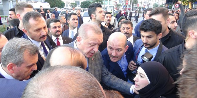 Erdoğan'dan sürpriz ziyaret