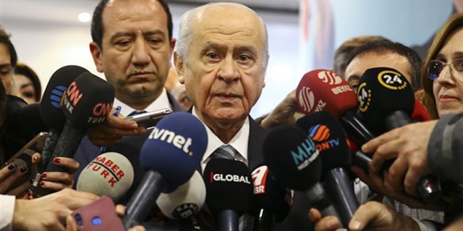 Bahçeli'den Kanal İstanbul açıklaması