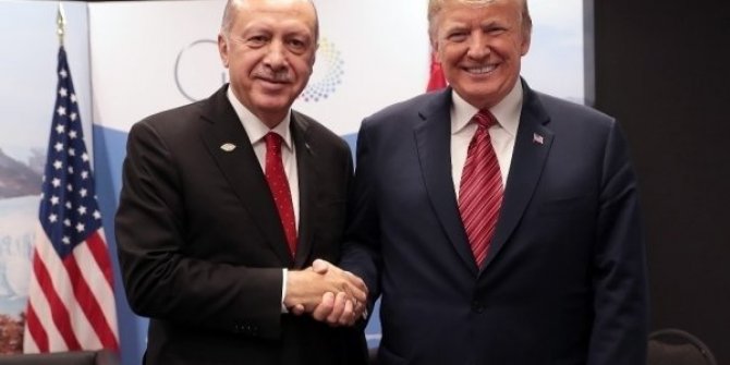 Cumhurbaşkanı Erdoğan, Trump ile görüştü