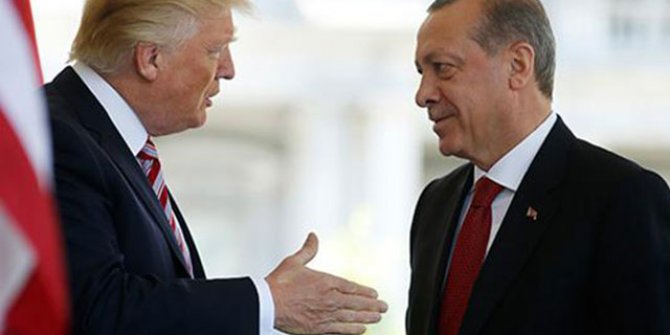 Trump'tan Erdoğan tweeti: Dört gözle bekliyoruz