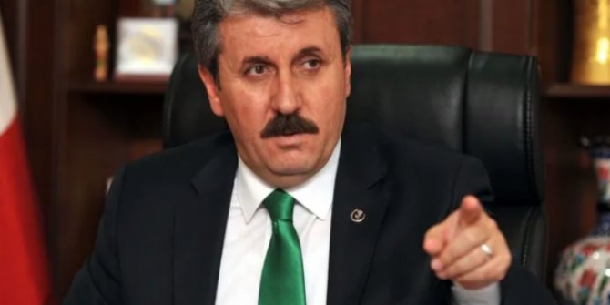Mustafa Destici'den Bülent Arınç'a sert tepki