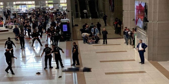İstanbul Adalet Sarayı'nda intihar şoku