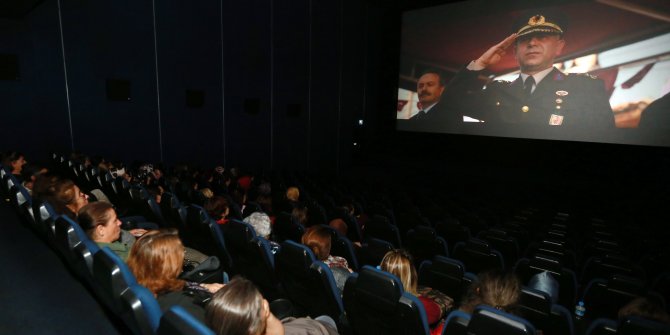 Yenimahalle'de kursiyerlere sinema keyfi